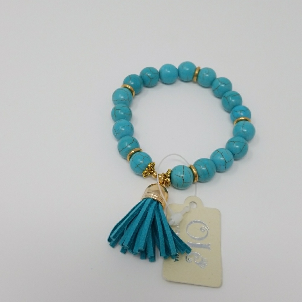 Turquoise like bracelet